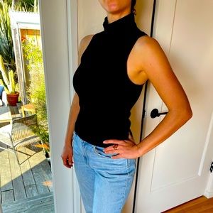 rag & bone sleeveless turtle neck